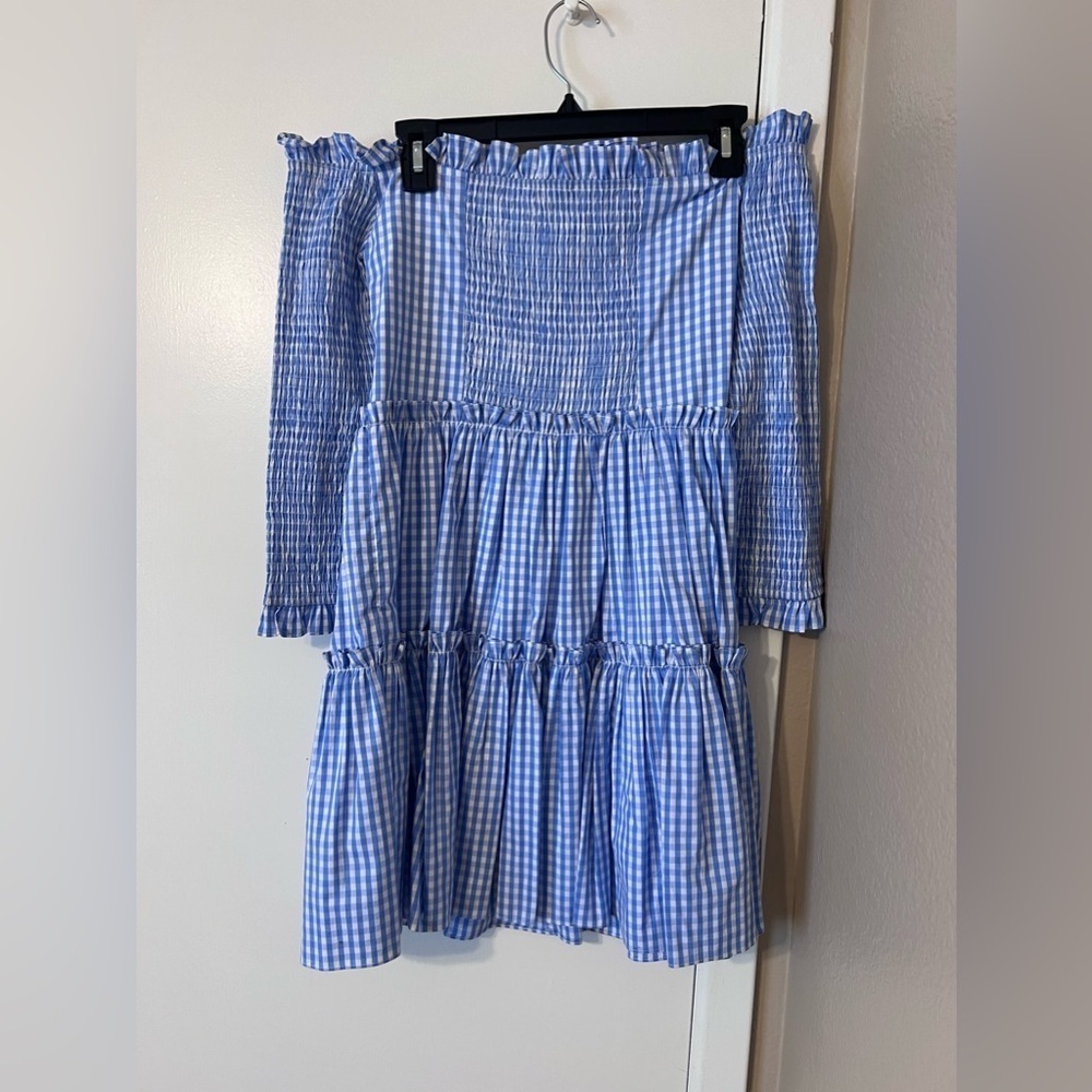 English Factory - Off Shoulder Dress - Small - Tea Party Dress - Picture 2 of 4
